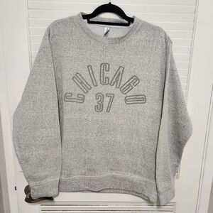 Perrin - Chicago 37 Men's Crewneck Sweater - Large, Gray
